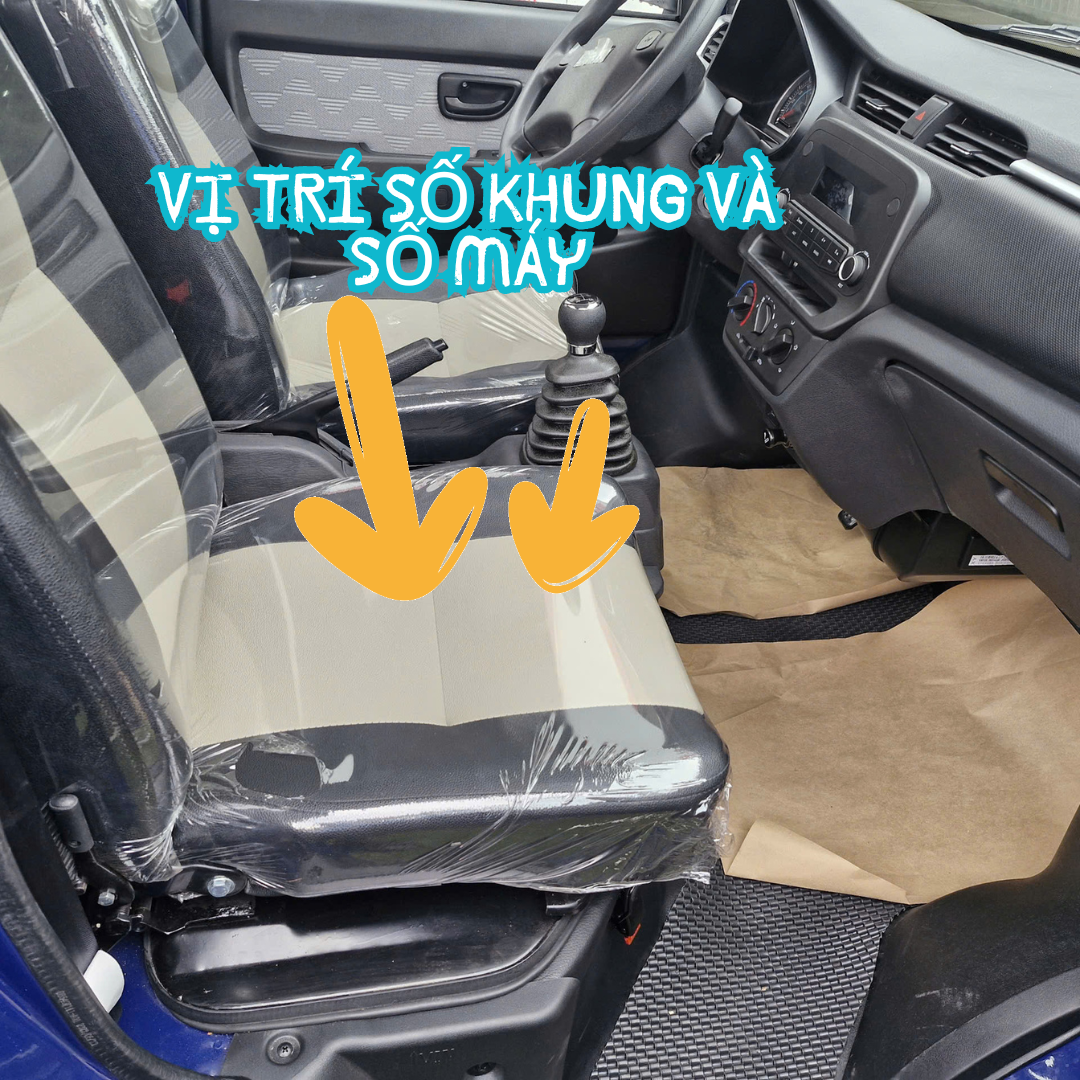 Vị Trí Số Khung và Số Máy của SRM K990 Tại Bà Rịa - Vũng Tàu (SRM BRVT)